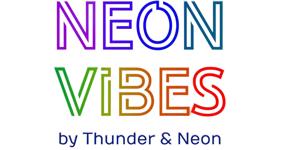 neon vibes neon vibes thunder and neon signage uae