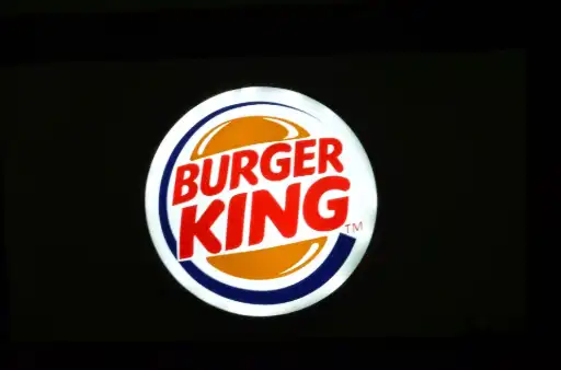 burger king signage thunder and neon  UAE